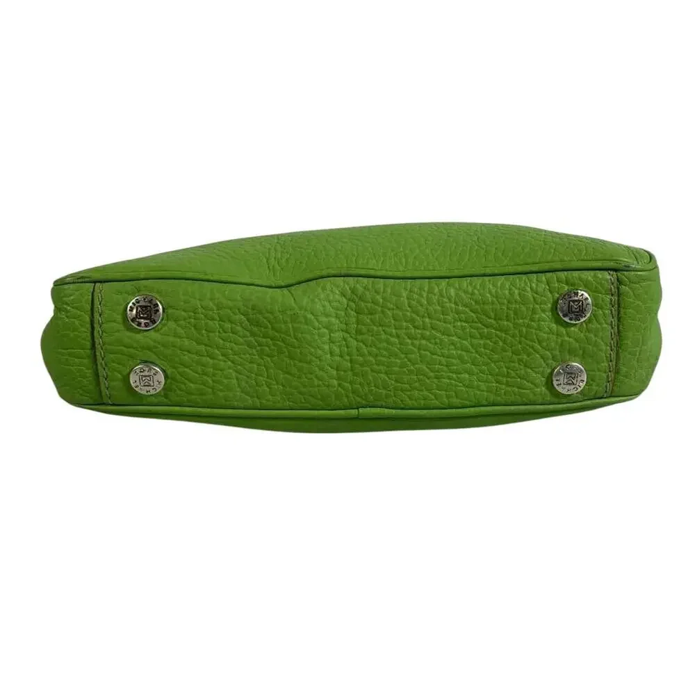 Women's Michael Michael Kors Lime Green Leather‎ Shoulder Crossbody Bag Y2K Brat